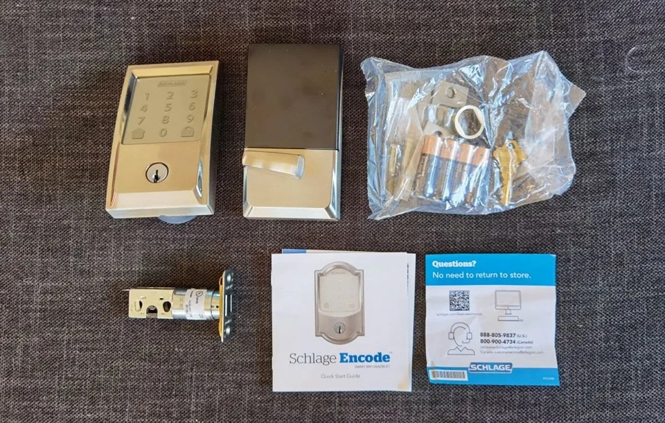 Schlage Encode Unboxing