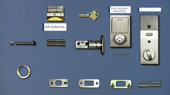 Schlage Sense Unboxing