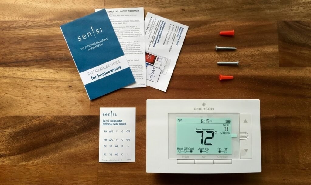 Sensi WiFi Unboxing